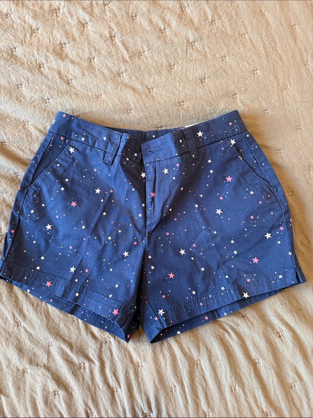 Magellan Outdoors Navy Star-Print Women's Shorts